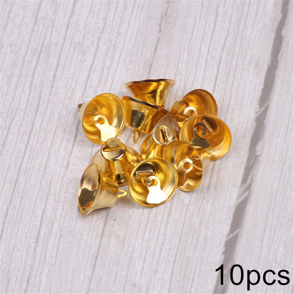 10pcs Metal Opening Jewelry Accessories Bells Christmas Christmas Bell Iron Bell gold-2CM
10pcs Metal Opening Jewelry Accessories Bells Christmas Christmas Bell Iron Bell gold-2CM