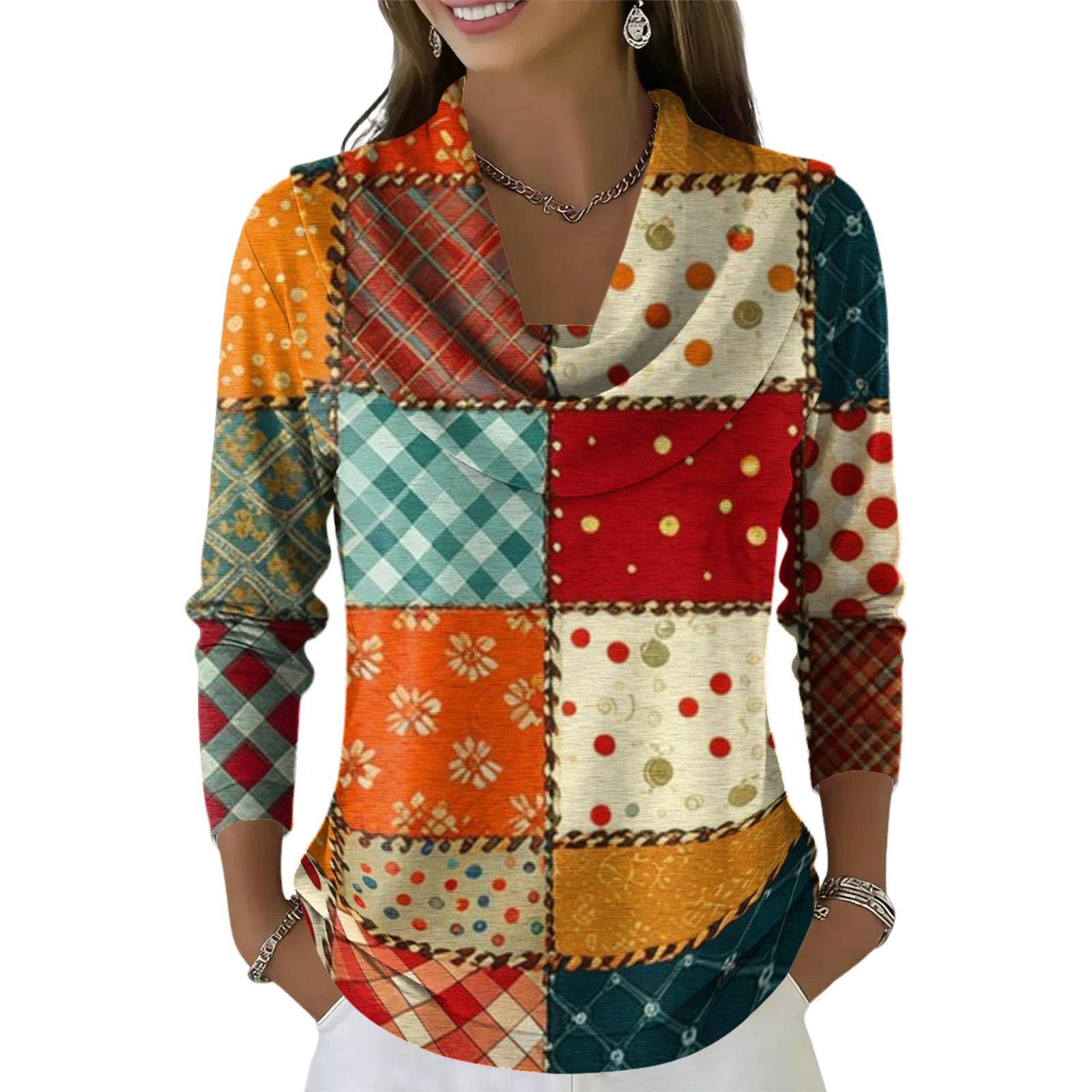 Жіночий повсякденний та модний светр з круглим вирізом та довгими рукавами з принтом XL шафрановий
Жіночий повсякденний та модний светр з круглим вирізом та довгими рукавами з принтом XL шафрановий