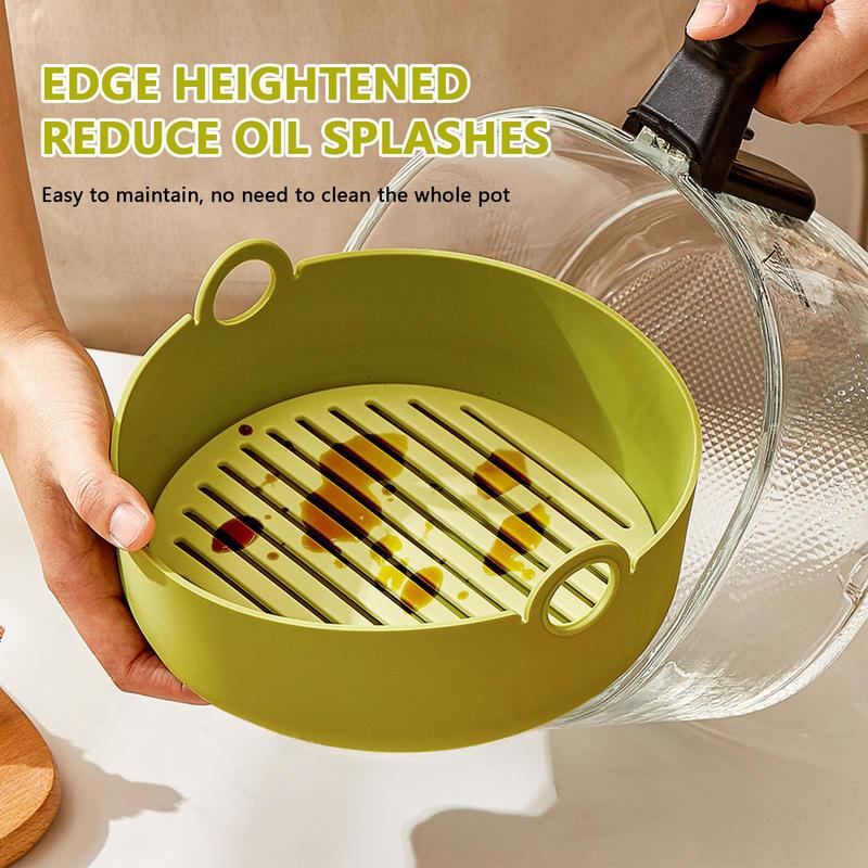 Air Fryer Silicone Liners Reusable Food Safe Air Fryer Silicone Basket Non Stick Baking Pan Heat Resistant Oven Accessories
Air Fryer Silicone Liners Reusable Food Safe Air Fryer Silicone Basket Non Stick Baking Pan Heat Resistant Oven Accessories