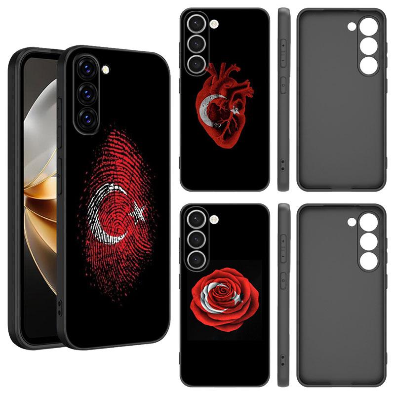 Turkey Turkish Flag Black Silicone Phone Case For Samsung Galaxy S23 S21 S20 FE S24 S22 Ultra S10E S10 S9 S8 Plus Samsung S20 FE
Turkey Turkish Flag Black Silicone Phone Case For Samsung Galaxy S23 S21 S20 FE S24 S22 Ultra S10E S10 S9 S8 Plus Samsung S20 FE