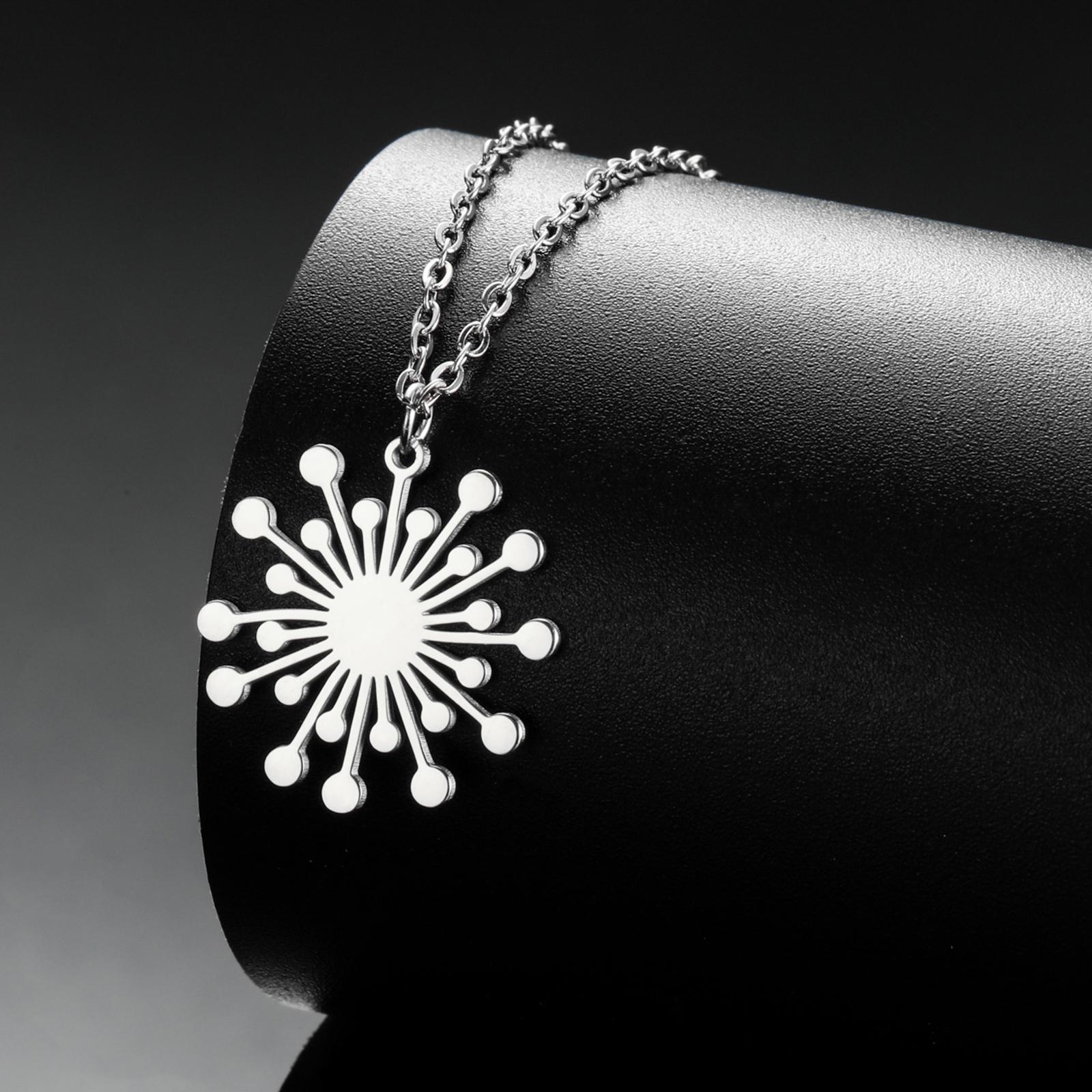 Teamer Firework Stainless Steel Necklace for Women Vintage Aesthetic Geometric Pendant Necklaces Party Jewelry Birthday Gifts
Teamer Firework Stainless Steel Necklace for Women Vintage Aesthetic Geometric Pendant Necklaces Party Jewelry Birthday Gifts