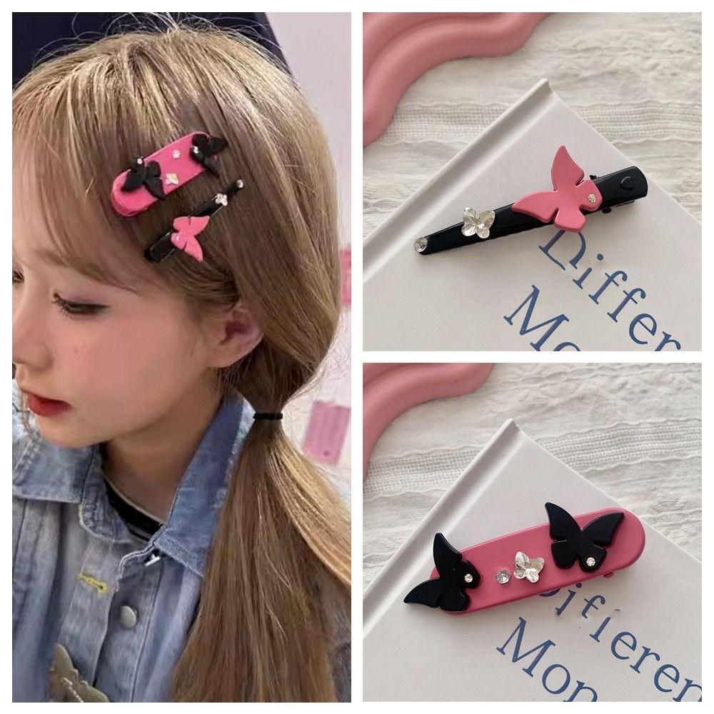 Y2K Butterfly Duckbill Clip Rhinestone Butterfly Side Clip Personality Y2K Hair Clip Streetwear A
Y2K Butterfly Duckbill Clip Rhinestone Butterfly Side Clip Personality Y2K Hair Clip Streetwear A