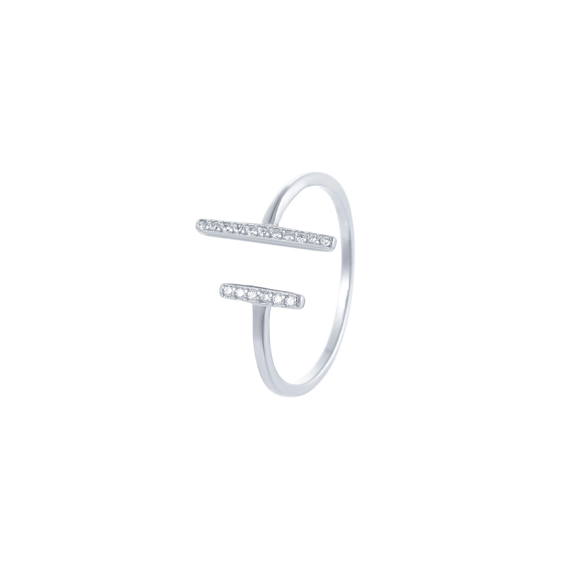 S925 Sterling Silver Double T Diamond Ring for Women: Elegant, Simple, Light Luxury, Stackable Open Design Adjustable Open
S925 Sterling Silver Double T Diamond Ring for Women: Elegant, Simple, Light Luxury, Stackable Open Design Adjustable Open