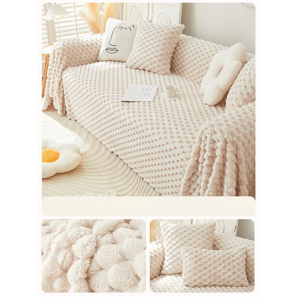 Winter Thickened Rabbit Plush Sofa Cover Non-Slip Seat Cushions Anti-Cat Paw Soft Towel Cloth for Cozy Home 180*130cm
Winter Thickened Rabbit Plush Sofa Cover Non-Slip Seat Cushions Anti-Cat Paw Soft Towel Cloth for Cozy Home 180*130cm