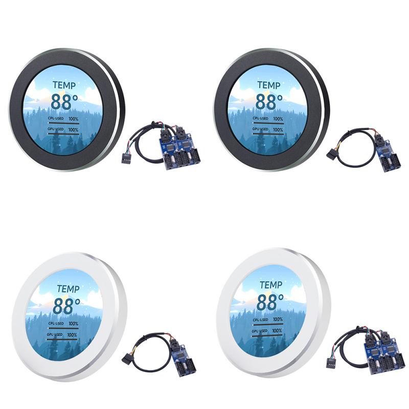 Вторичный экран IPS для ПК с водяным охлаждением, 480x480, CPU, GPU, RAM, HDD, свободный мониторинг, 2,1 дюйма, круглый экран с вращением на 360 градусов для настольного ПК, компьютера
Вторичный экран IPS для ПК с водяным охлаждением, 480x480, CPU, GPU, RAM, HDD, свободный мониторинг, 2,1 дюйма, круглый экран с вращением на 360 градусов для настольного ПК, компьютера