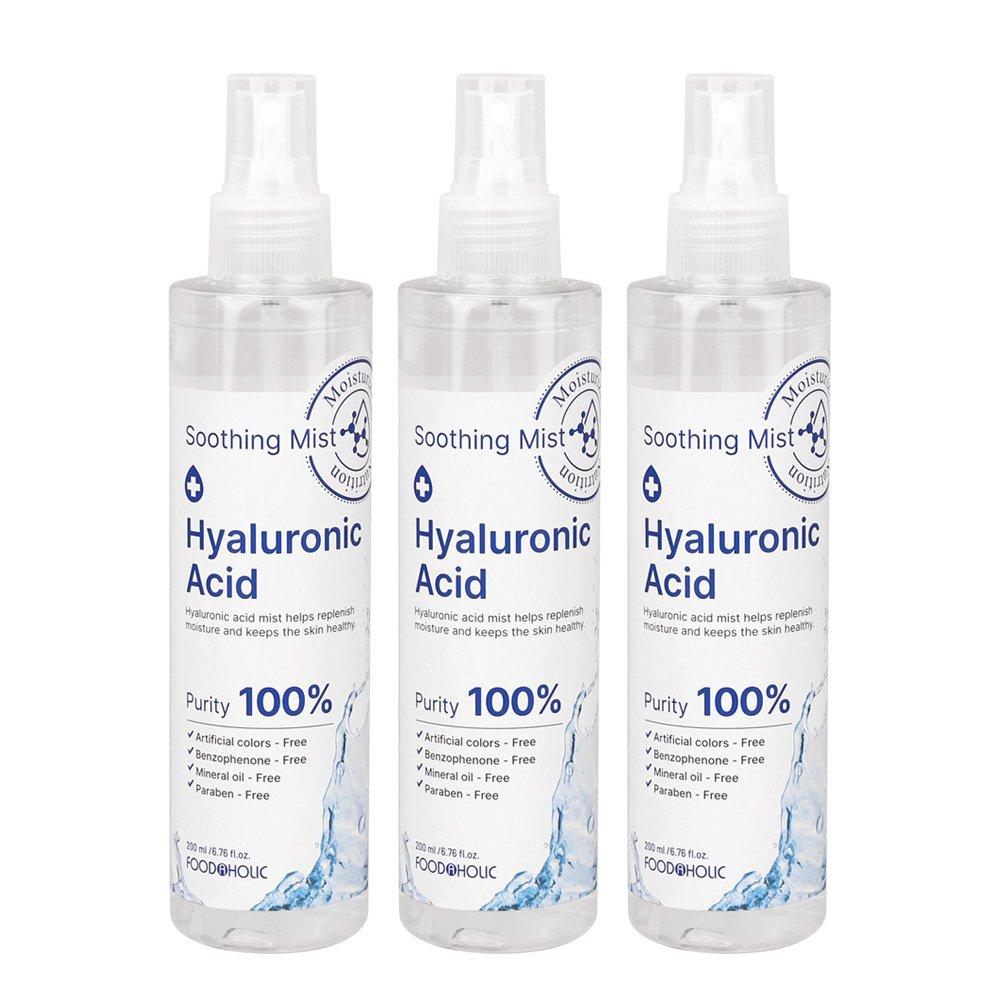 (3 pieces) FoodaHolic Hyaluronic Acid Soothing Mist 200ml
(3 pieces) FoodaHolic Hyaluronic Acid Soothing Mist 200ml