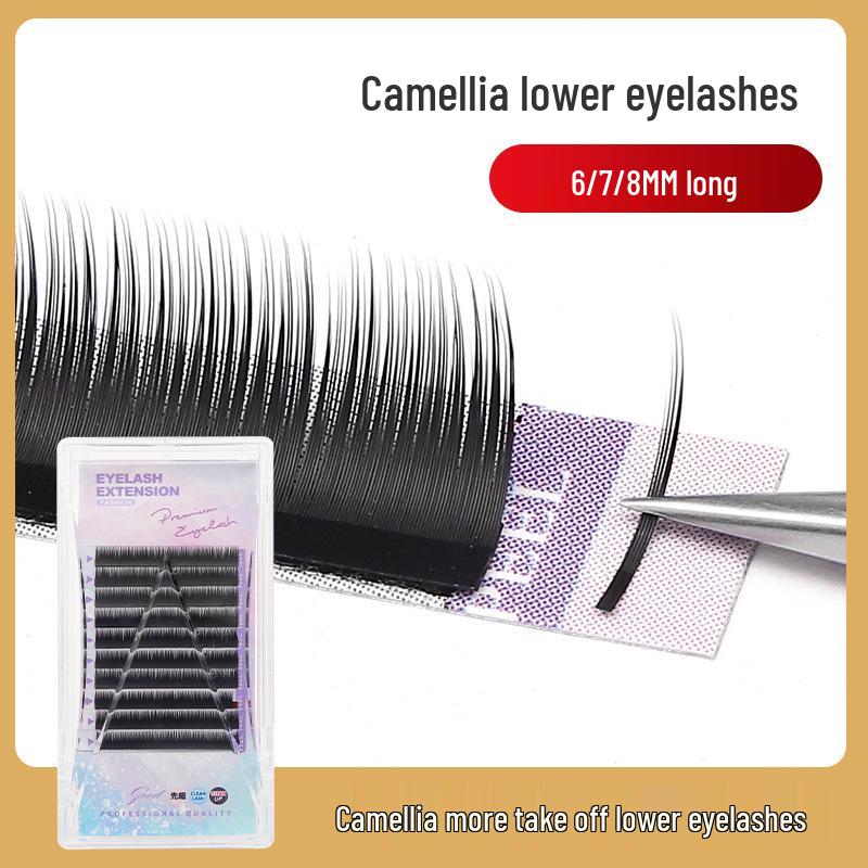 Camellia Comic Style Fairy False Eyelashes - Soft, Natural, 0.05 Thickness, Non-Scattered Root Lower Lashes 7mm
Camellia Comic Style Fairy False Eyelashes - Soft, Natural, 0.05 Thickness, Non-Scattered Root Lower Lashes 7mm