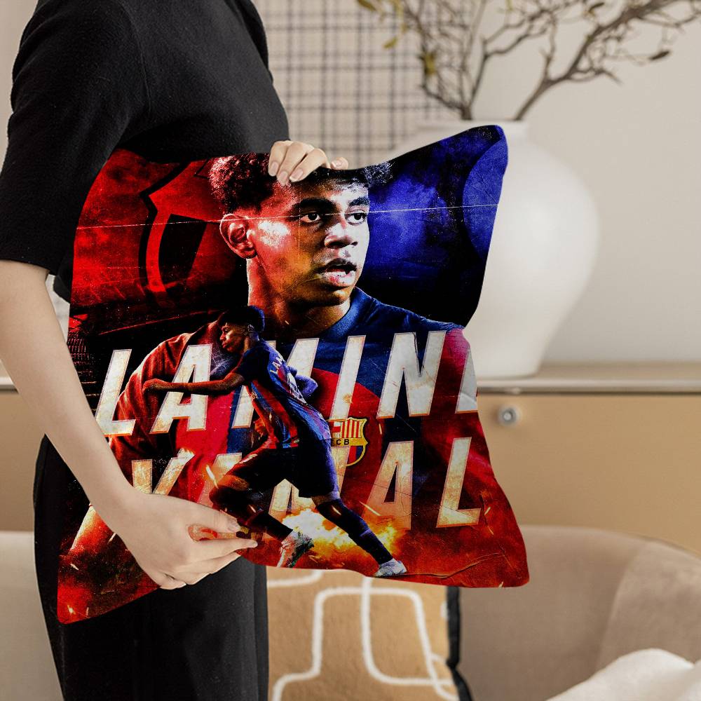 Popular Football Stars L-Lamine Y-Yamal Pillow Cover Design cushion Cover decor Holiday Decorati 12x12Inch
Popular Football Stars L-Lamine Y-Yamal Pillow Cover Design cushion Cover decor Holiday Decorati 12x12Inch