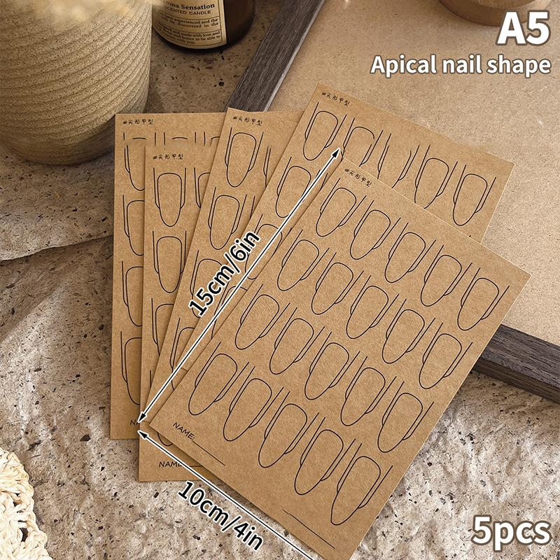 Nail Practice Paper Cardboard Set Nail Art Painting Training Mat Salon Manicure Professional Application Learning Tool A5
Nail Practice Paper Cardboard Set Nail Art Painting Training Mat Salon Manicure Professional Application Learning Tool A5