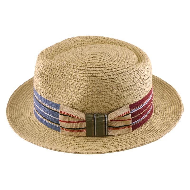 S/S New Fedora Straw Hat with Wide Striped Band, Woven Sun Hat for Men Women 55-59cm
S/S New Fedora Straw Hat with Wide Striped Band, Woven Sun Hat for Men Women 55-59cm
