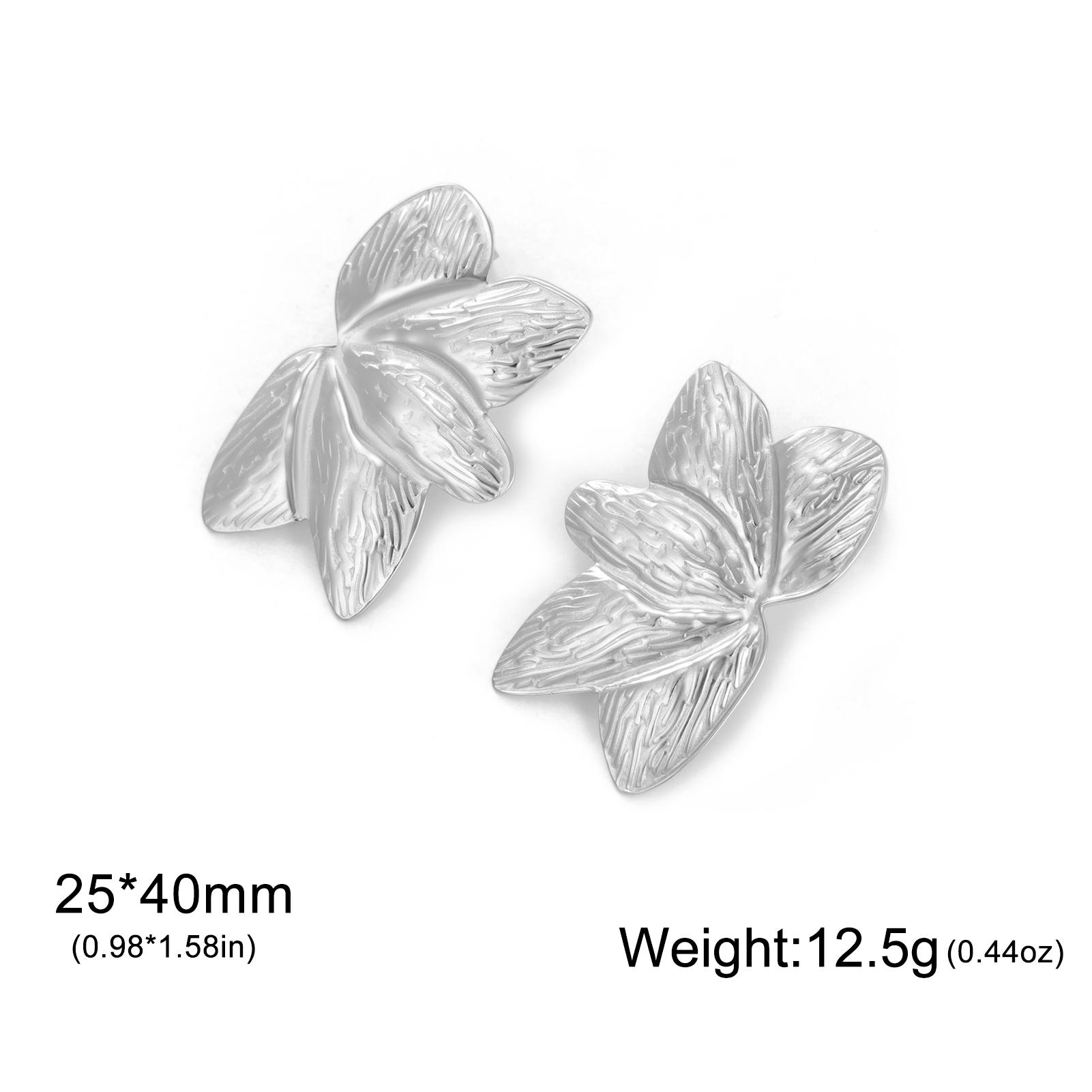 Teamer Big Flower Stud Earrings For Women Girls Stainless Steel Gold Color Earrings Cool Fashion Jewelry Gift Wholesale
Teamer Big Flower Stud Earrings For Women Girls Stainless Steel Gold Color Earrings Cool Fashion Jewelry Gift Wholesale