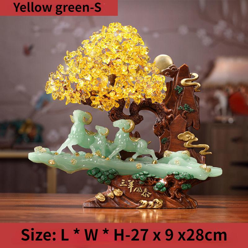 Sanyang Kaitai желтый кристалл сокровище дерево овца украшение гостиная винный шкаф украшение новоселье открытие подарок
Sanyang Kaitai желтый кристалл сокровище дерево овца украшение гостиная винный шкаф украшение новоселье открытие подарок