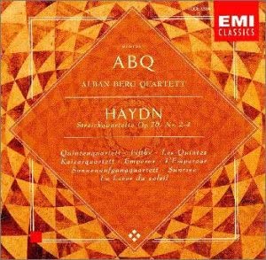 CD ALBAN BERG QUARTET; HAYDN - Haydn: String Quartet No.76 Fifth TOCE9160 Japan Classical Used
CD ALBAN BERG QUARTET; HAYDN - Haydn: String Quartet No.76 Fifth TOCE9160 Japan Classical Used