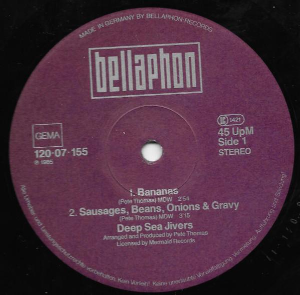 12inch Record DEEP SEA JIVERS - Bananas 12007155 Bellaphon 1985 Germany Rock Used
12inch Record DEEP SEA JIVERS - Bananas 12007155 Bellaphon 1985 Germany Rock Used