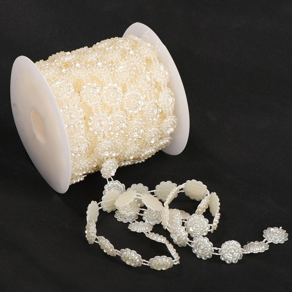 Of Lotus Strands Pearl Beads Garland Belt Weddding 10 M бежевий
Of Lotus Strands Pearl Beads Garland Belt Weddding 10 M бежевий