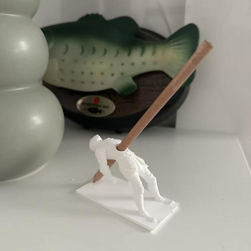 Medieval Undead Knight Pen Holder Warrior Pencil Organizer Rack Base Resin Figure Stationery Stand Desk Office Decoration білий
Medieval Undead Knight Pen Holder Warrior Pencil Organizer Rack Base Resin Figure Stationery Stand Desk Office Decoration білий