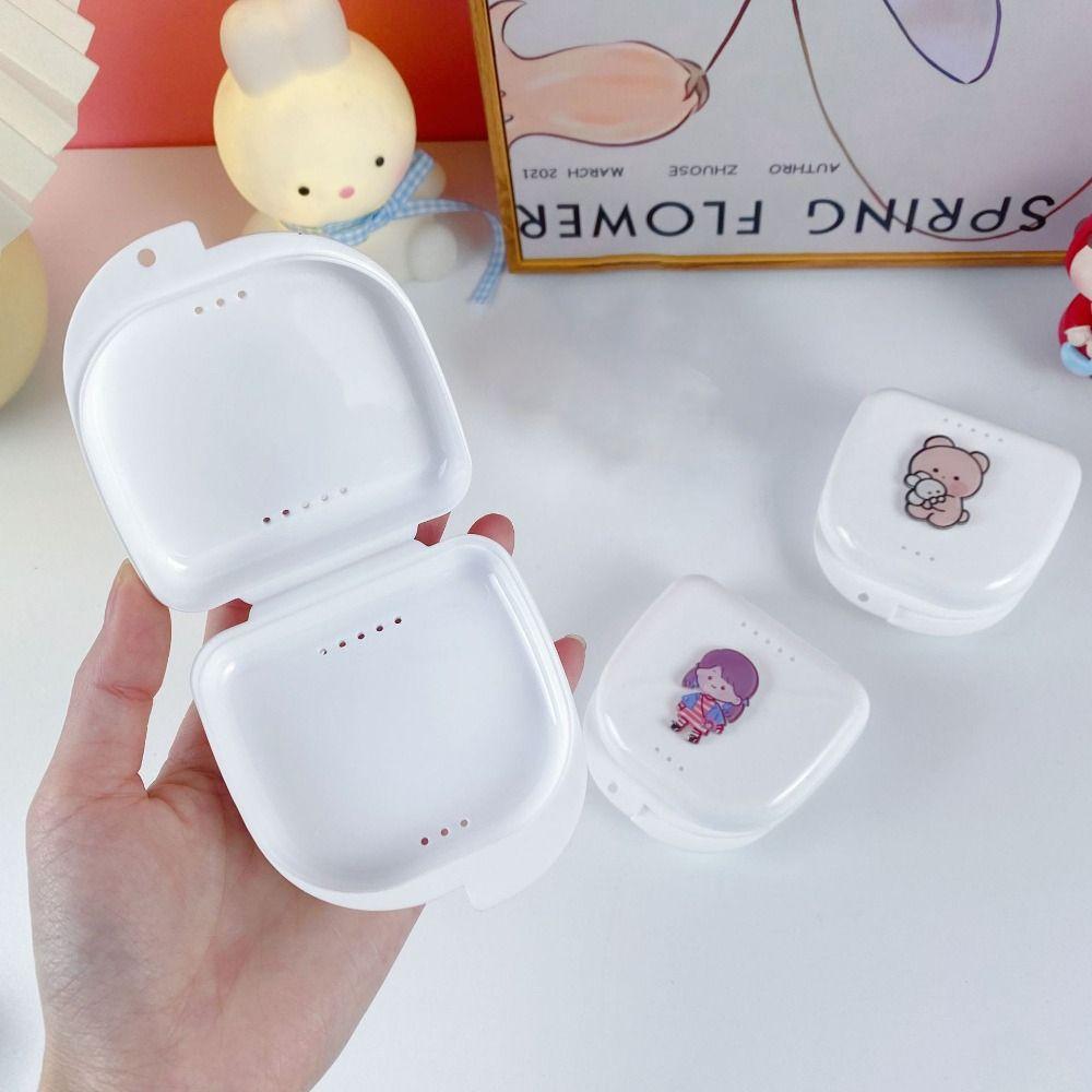 Dust-proof Denture Case Perforated Braces Storage Box Cartoon Invisible Retainer Case Oral Care 02
Dust-proof Denture Case Perforated Braces Storage Box Cartoon Invisible Retainer Case Oral Care 02