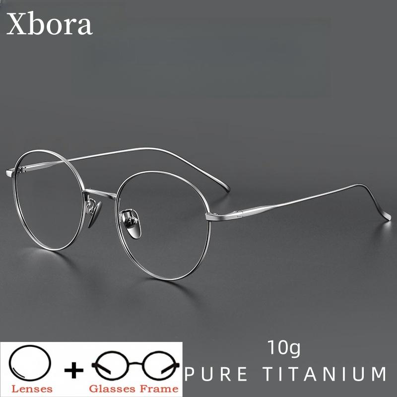 Xbora Fashion Round Optical Очки по рецепту на заказ для чтения при близорукости Мультифокальные очки из титанового сплава для мужчин и женщин 1644 Single Version&1.56&None серебряный
Xbora Fashion Round Optical Очки по рецепту на заказ для чтения при близорукости Мультифокальные очки из титанового сплава для мужчин и женщин 1644 Single Version&1.56&None серебряный