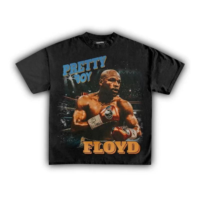 Stylish Black Floyd Pretty Boy Mayweather Boxing Star Graphic Casual Cotton Short-Sleeve T-Shirt 4XL
Stylish Black Floyd Pretty Boy Mayweather Boxing Star Graphic Casual Cotton Short-Sleeve T-Shirt 4XL