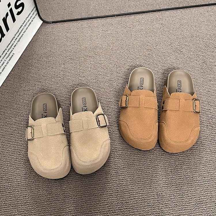 Однопедальные биркенштоки на толстой подошве, ленивые туфли, прохладные тапочки на мягкой подошве, тапочки-мешки и полутапочки, женская верхняя одежда 2024 года весна и осень 35
Однопедальные биркенштоки на толстой подошве, ленивые туфли, прохладные тапочки на мягкой подошве, тапочки-мешки и полутапочки, женская верхняя одежда 2024 года весна и осень 35