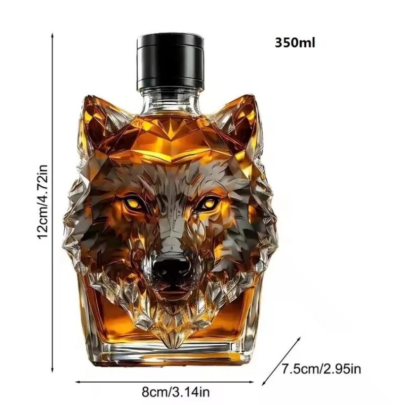 Хрустальный графин для виски «Голова волка», 350 мл, Роскошный декор для домашнего бара, в подарочной коробке для любителей и коллекционеров виски
Хрустальный графин для виски «Голова волка», 350 мл, Роскошный декор для домашнего бара, в подарочной коробке для любителей и коллекционеров виски