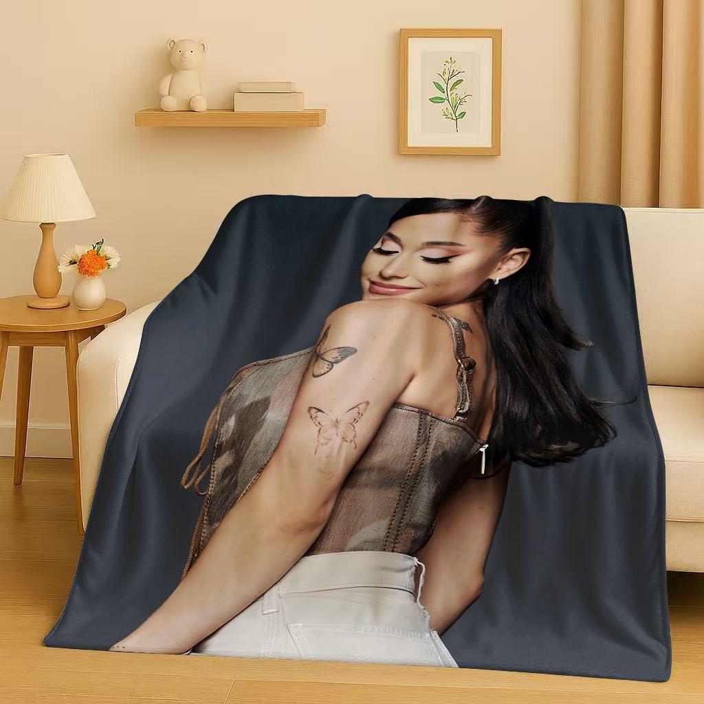 Fashion Ariana Grande Cat Ari Popular Singer Flannel Blanket,Ultra Soft Warm Plush Throw for Home Bedroom Bed Sofa Cover Kids 75x90cm
Fashion Ariana Grande Cat Ari Popular Singer Flannel Blanket,Ultra Soft Warm Plush Throw for Home Bedroom Bed Sofa Cover Kids 75x90cm