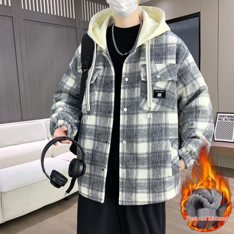 Men s 2026 Winter Hooded Fleece-Lined Jacket - Trendy, Versatile, Warm, and Casual Fashion for Teens M
Men s 2026 Winter Hooded Fleece-Lined Jacket - Trendy, Versatile, Warm, and Casual Fashion for Teens M