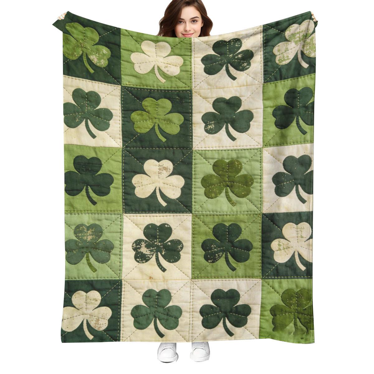 1PC flannel blanket with fresh lucky grass pattern design fashionable warm blanket soft air conditioning duvet cover blanket 75x100cm (30x40inch)
1PC flannel blanket with fresh lucky grass pattern design fashionable warm blanket soft air conditioning duvet cover blanket 75x100cm (30x40inch)