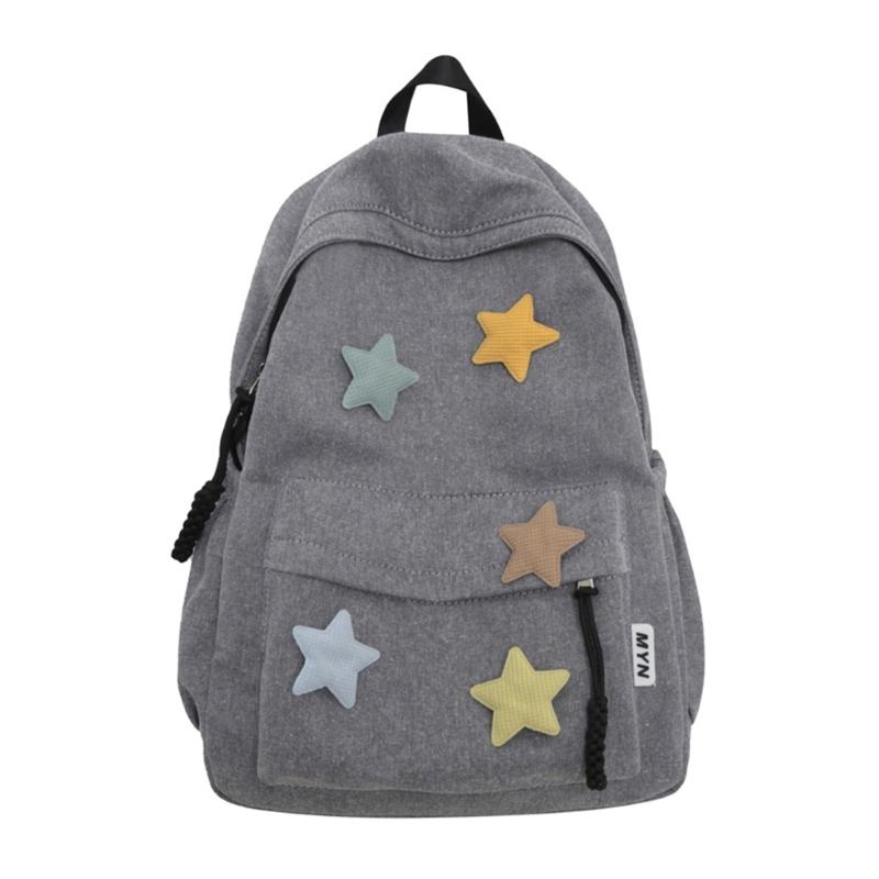 Подростковая мода Звезда рюкзак студент девушка большая вместимость школьная сумка женская повседневная досуг дорожная сумка для ноутбука день серый
Подростковая мода Звезда рюкзак студент девушка большая вместимость школьная сумка женская повседневная досуг дорожная сумка для ноутбука день серый