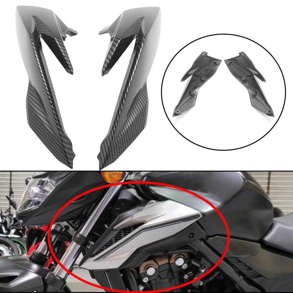 2pcs Carbon Fiber Front Side Tank Air Vent Upper Fairing For Hodna CB500F 2016 2017 2018 Replace Install China Mainland
2pcs Carbon Fiber Front Side Tank Air Vent Upper Fairing For Hodna CB500F 2016 2017 2018 Replace Install China Mainland