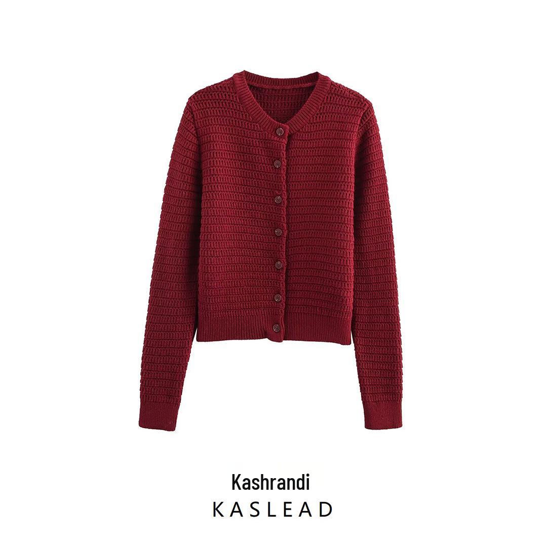 Women s 2024 Winter Fashion: European & American Style Textured Crew Neck Long Sleeve Knit Cardigan L
Women s 2024 Winter Fashion: European & American Style Textured Crew Neck Long Sleeve Knit Cardigan L