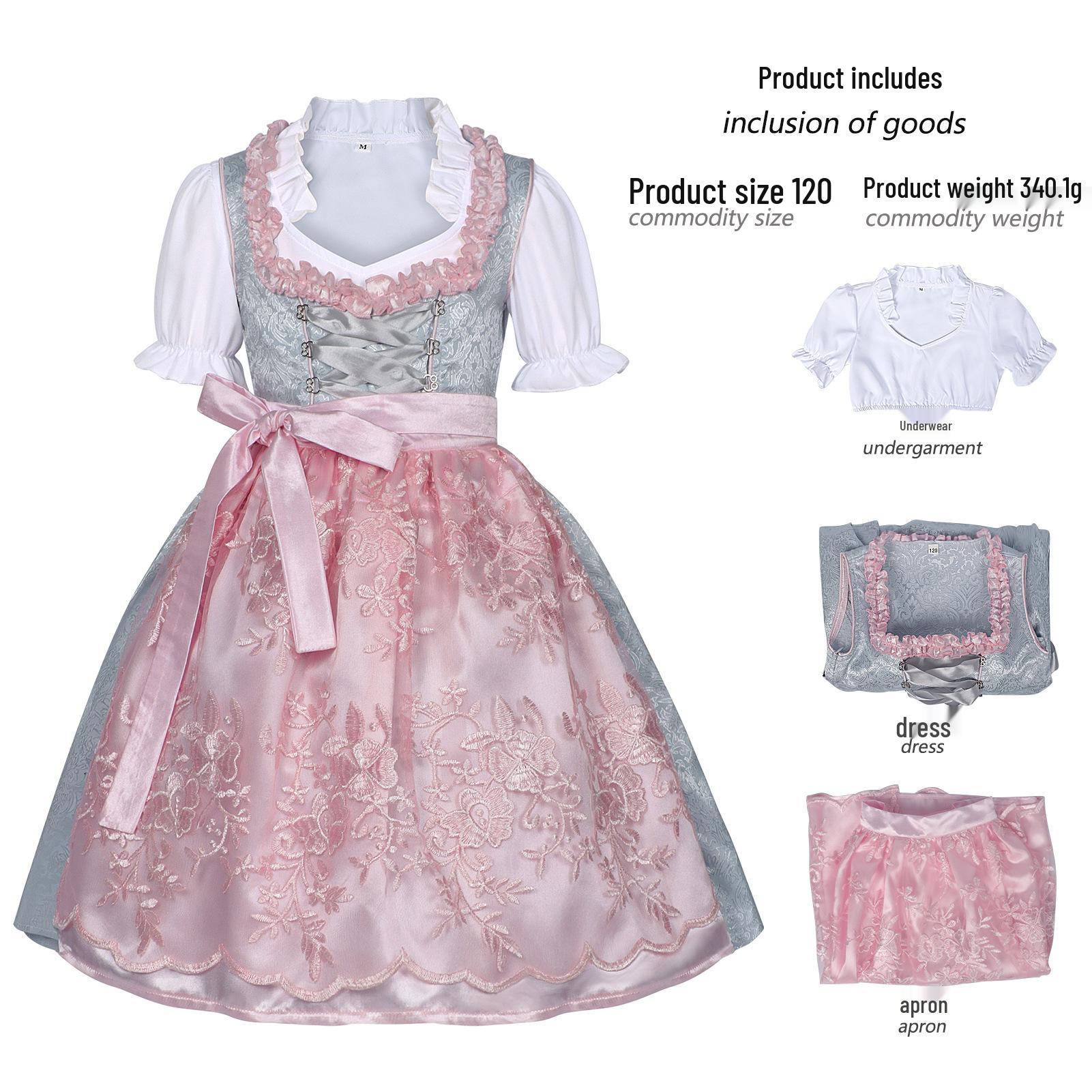 2025 Немецкий Октоберфест Традиционное Детское Жаккардовое Кружевное Платье Дирндль 130
2025 Немецкий Октоберфест Традиционное Детское Жаккардовое Кружевное Платье Дирндль 130