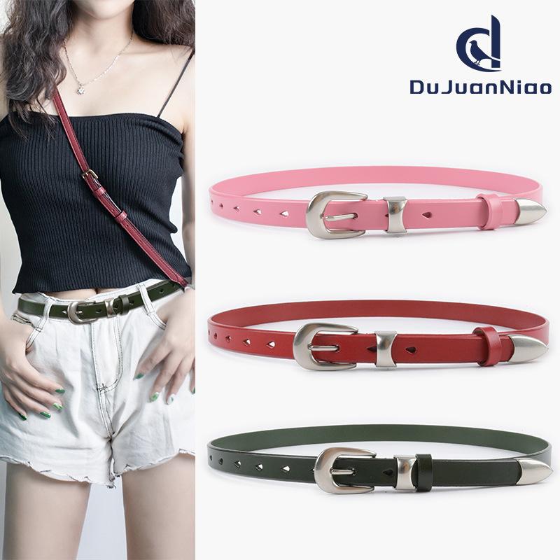Fine Cowhide Women S Leather Women S Belt, Punk Casual Pants Jeans, High-End Women S Belt 105cm зелений
Fine Cowhide Women S Leather Women S Belt, Punk Casual Pants Jeans, High-End Women S Belt 105cm зелений