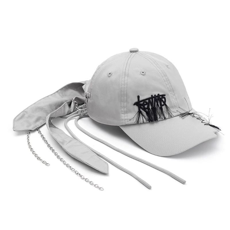 Embroidery Tassel Hip Hop Punk Baseball Cap Men Women Multifunction Outdoor Casual Techwear Hat Box Packaging Gifts For Men One Size сірий колір
Embroidery Tassel Hip Hop Punk Baseball Cap Men Women Multifunction Outdoor Casual Techwear Hat Box Packaging Gifts For Men One Size сірий колір