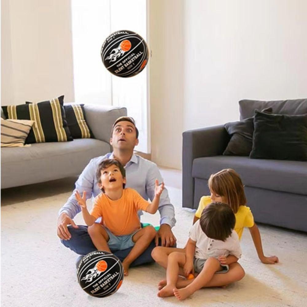 High Elasticity Indoor Training Quiet Ball 21cm/24cm Elastic Practice Ball Kids Gift 21cm чорний
High Elasticity Indoor Training Quiet Ball 21cm/24cm Elastic Practice Ball Kids Gift 21cm чорний