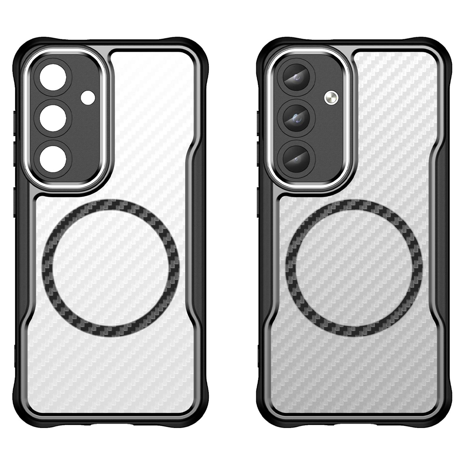 For Samsung Galaxy S25+/S24+ Case TPU+PC Carbon Fiber Phone Cover Compatible with MagSafe Purple
For Samsung Galaxy S25+/S24+ Case TPU+PC Carbon Fiber Phone Cover Compatible with MagSafe Purple