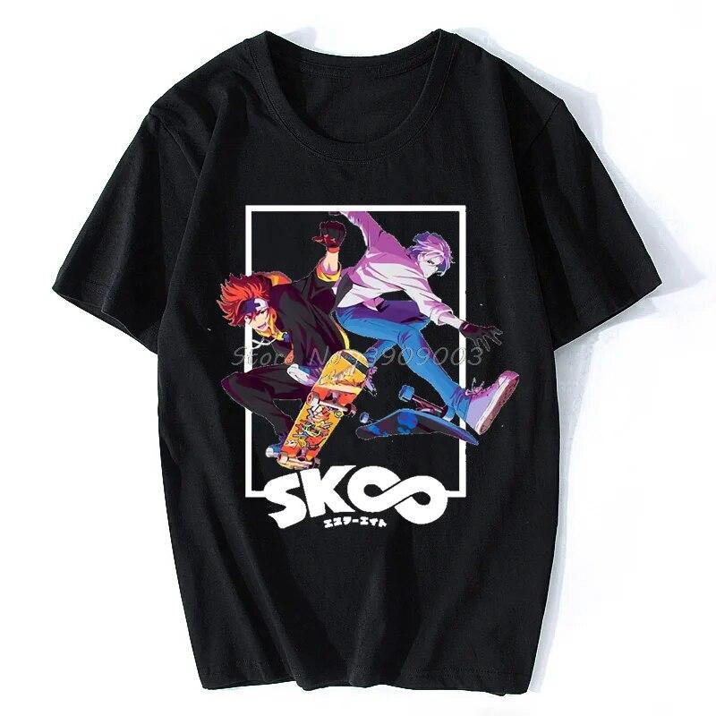 Популярная аниме SK8 The Infinity футболка унисекс женская повседневная винтажная одежда футболка футболки топы уличная одежда Harajuku
Популярная аниме SK8 The Infinity футболка унисекс женская повседневная винтажная одежда футболка футболки топы уличная одежда Harajuku