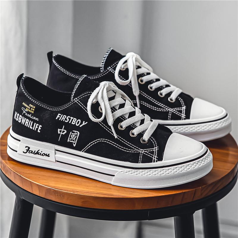 School season new youth daily versatile flat-bottomed canvas low-top breathable sports leisure lightweight trendy men s shoes 39
School season new youth daily versatile flat-bottomed canvas low-top breathable sports leisure lightweight trendy men s shoes 39