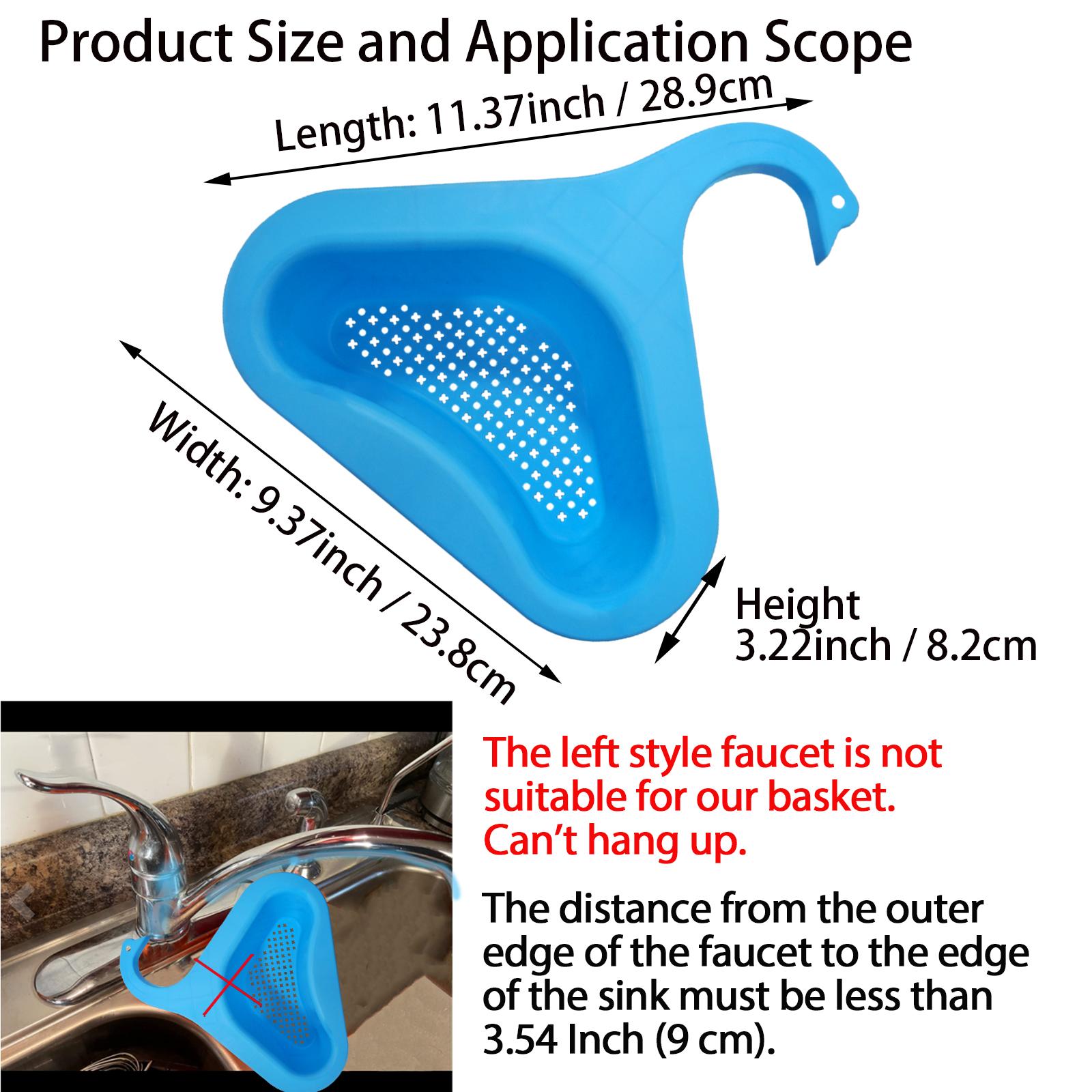 YOUOKLIGHT YYJ-230 2Pcs/Set Sink Swan Drain Basket Vegetable Fruit Washing Triangular Kitchen Gadget Type A
YOUOKLIGHT YYJ-230 2Pcs/Set Sink Swan Drain Basket Vegetable Fruit Washing Triangular Kitchen Gadget Type A