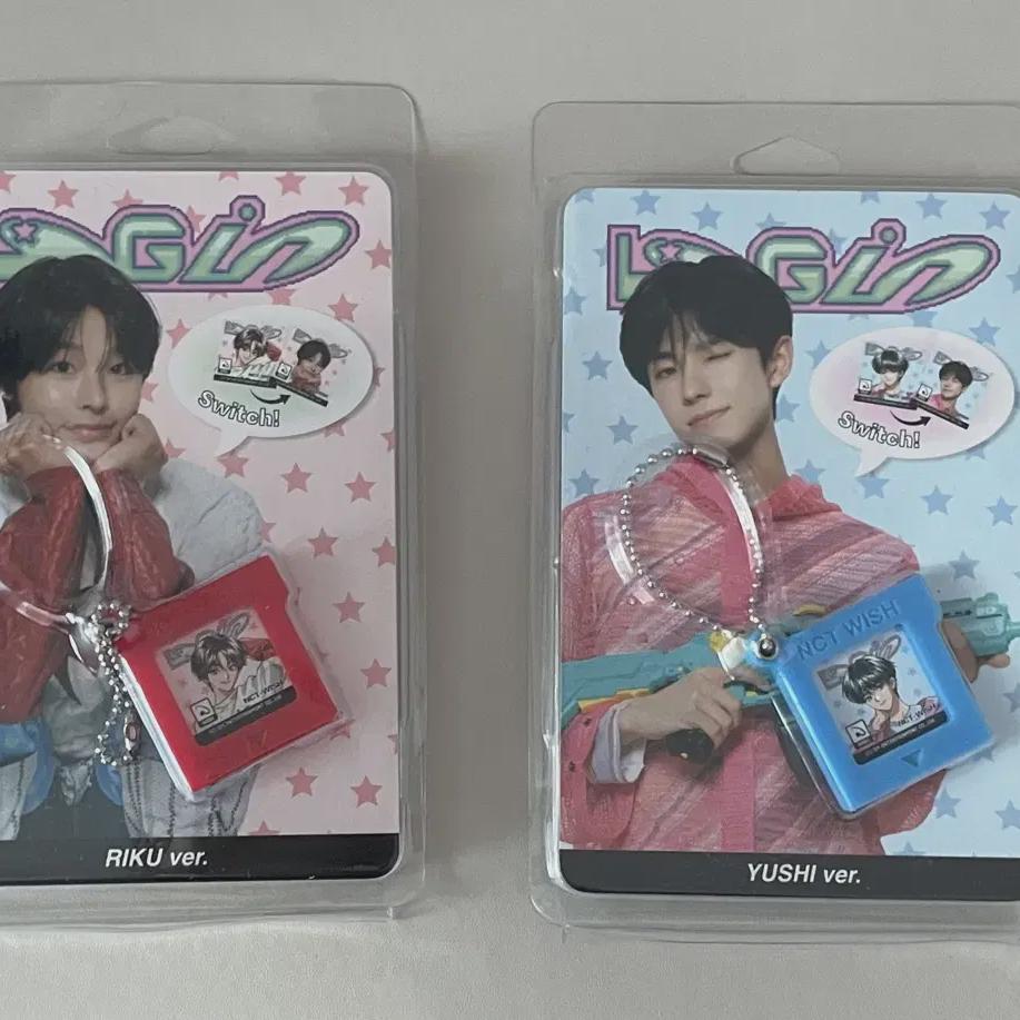 NCT Набор брелоков Wish Game Pack Рику Юши
NCT Набор брелоков Wish Game Pack Рику Юши