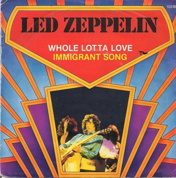 7inch Record LED ZEPPELIN - Whole Lotta Love / Immigrant Song ATL10236 Atlantic 1979 UK Rock Used
7inch Record LED ZEPPELIN - Whole Lotta Love / Immigrant Song ATL10236 Atlantic 1979 UK Rock Used