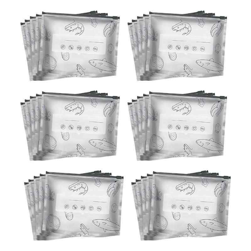 30pcs Reusable Aluminum Storage Bags with Strong Seal Technology Ideal for Refrigerator Use 1
30pcs Reusable Aluminum Storage Bags with Strong Seal Technology Ideal for Refrigerator Use 1
