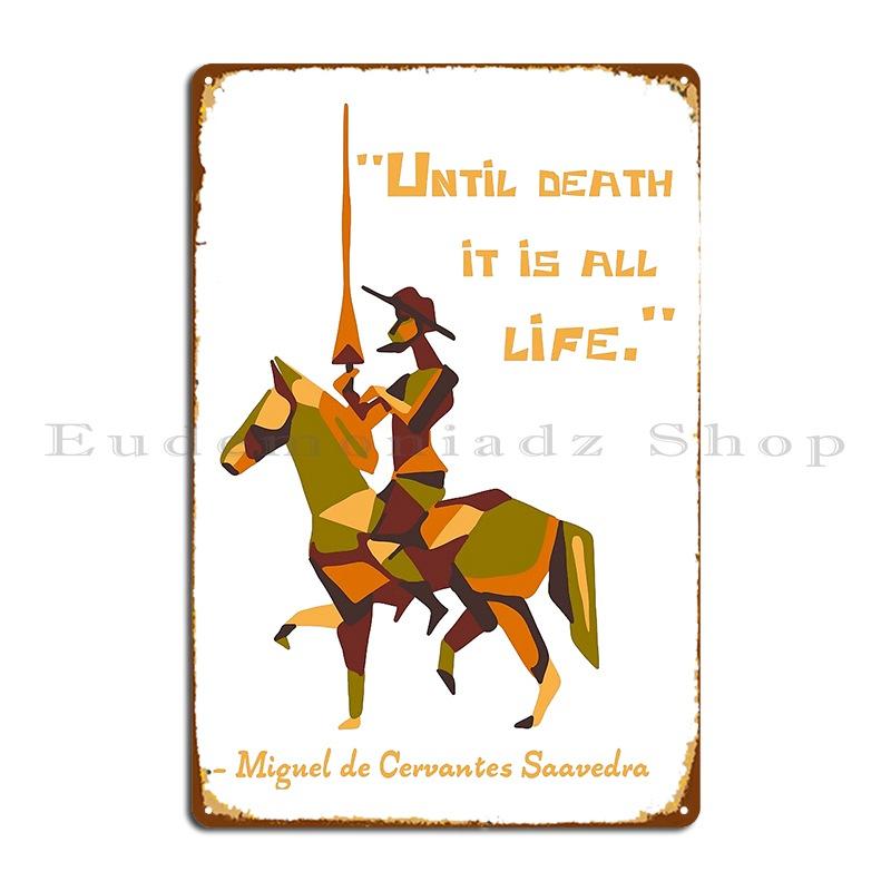 Don Quixote Quote Metal Plaque Poster Garage Classic Customize Wall Custom Funny Tin Sign Poster 20x30cm(7.8x11.8inch)
Don Quixote Quote Metal Plaque Poster Garage Classic Customize Wall Custom Funny Tin Sign Poster 20x30cm(7.8x11.8inch)