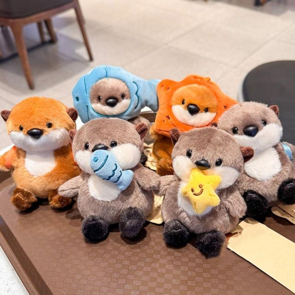 Fluffy Cotton Otter Plush Keychain Soft Stuffed Stuffed Otter Doll Otter Pendant Couple Key Chain Pull String
Fluffy Cotton Otter Plush Keychain Soft Stuffed Stuffed Otter Doll Otter Pendant Couple Key Chain Pull String