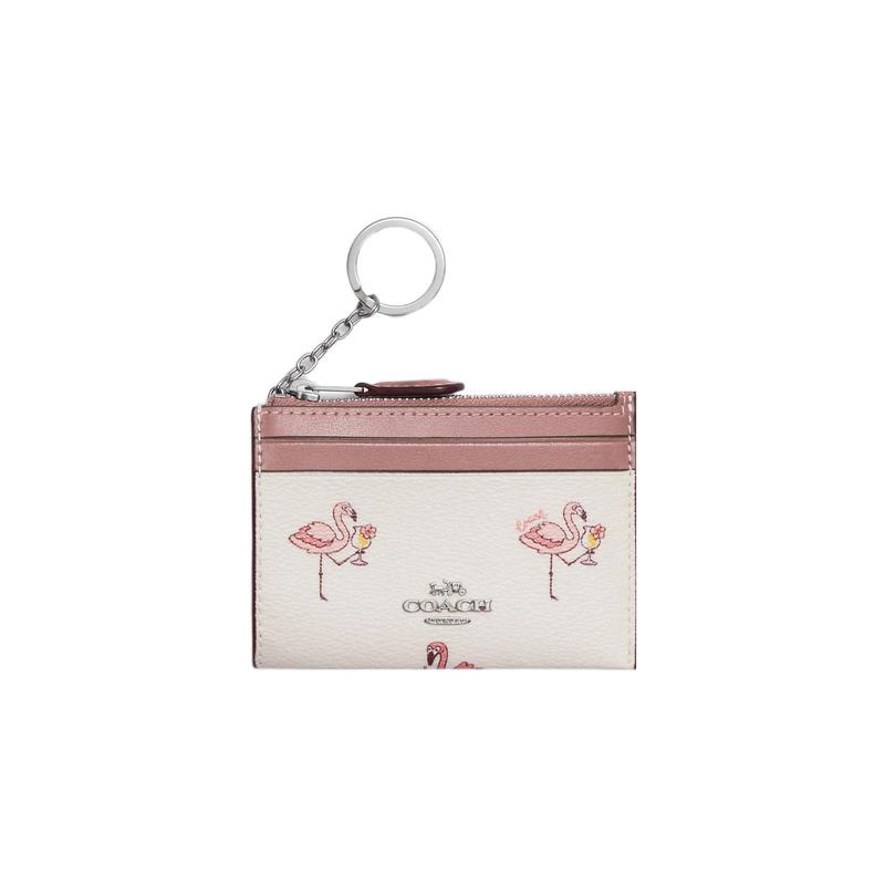 COACH Skinny Id Case 11 Silver Logo Flamingo Print Zipper Closure Coated Canvas and Leather Card Holder Wallet Women s Light Pink серебряный
COACH Skinny Id Case 11 Silver Logo Flamingo Print Zipper Closure Coated Canvas and Leather Card Holder Wallet Women s Light Pink серебряный