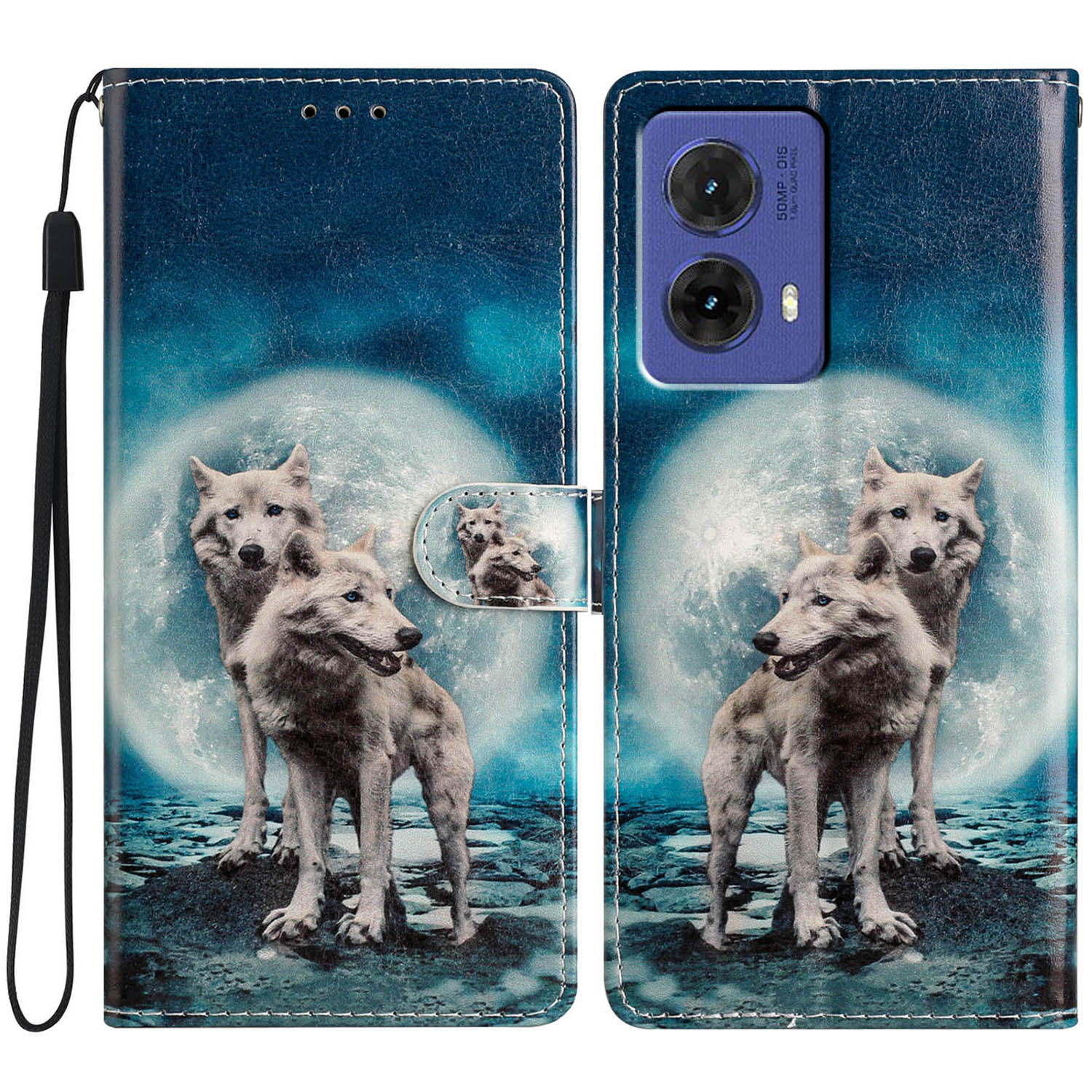 For Motorola Moto G85 5G Wallet Case PU Leather Pattern Printing Stand Phone Cover with Strap C
For Motorola Moto G85 5G Wallet Case PU Leather Pattern Printing Stand Phone Cover with Strap C