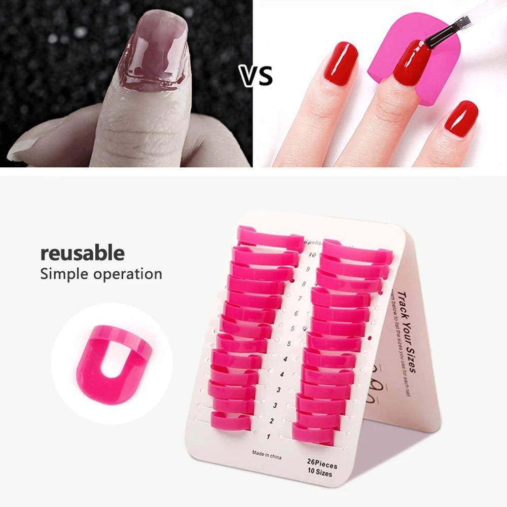 Protector Tools Nail Care Anti-Flooding Clip Nail Finger Anti-overflow Shield Clip Nail Care 1set
Protector Tools Nail Care Anti-Flooding Clip Nail Finger Anti-overflow Shield Clip Nail Care 1set