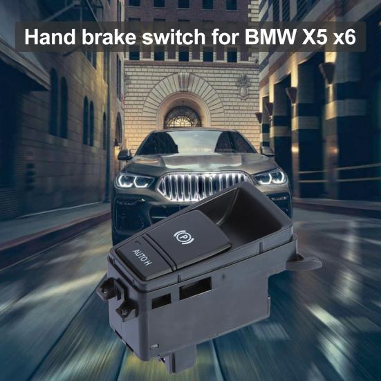 Практичная чернота высокой надежности кнопки управления стояночным тормозом электронная