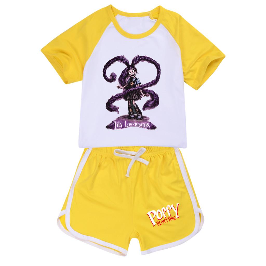 5582 2pcs/set Children Girls Lily Lovebraids Printed Short Sleeves Tracksuit Clothes Set 170cm жовтий
5582 2pcs/set Children Girls Lily Lovebraids Printed Short Sleeves Tracksuit Clothes Set 170cm жовтий