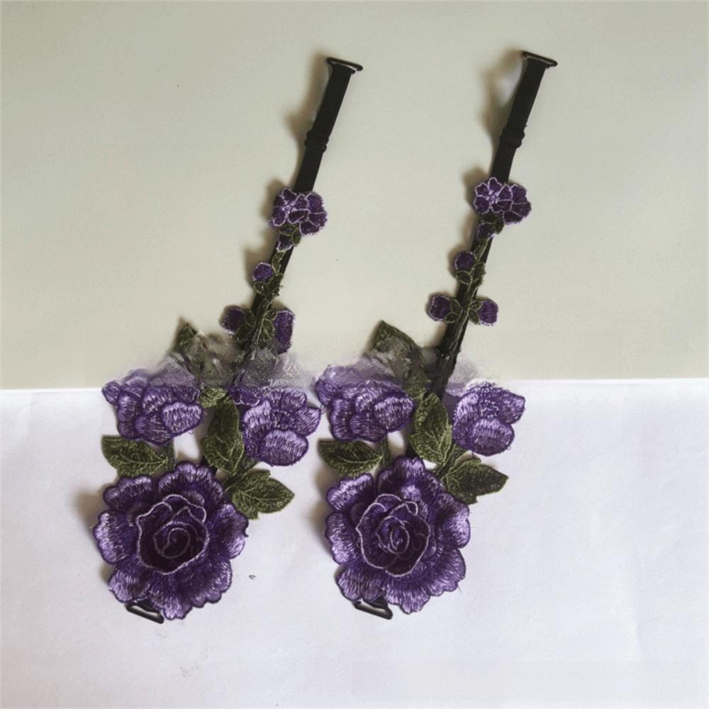 New Removable Floral Bra Straps Lace Polyester Shoulder Straps Adjustable Decorative Floral Shoulder Belts One Size фиолетовый
New Removable Floral Bra Straps Lace Polyester Shoulder Straps Adjustable Decorative Floral Shoulder Belts One Size фиолетовый